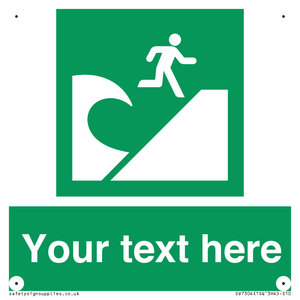 Custom Safe Condition Tsunami evacuation area